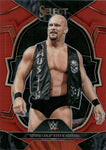 2023 "Stone Cold" Steve Austin Panini Select WWE RED CONCOURSE LEVEL #37 WWE Legend