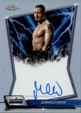 2026 Carmelo Hayes Topps Chrome WWE BLUE BRAND REFRACTOR AUTO AUTOGRAPH #BBA-CAR Friday Night Smackdown 1