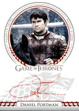 2022 Daniel Portman as Podrick Payne Rittenhouse Game of Thrones Volume 2 RED INK AUTO AUTOGRAPH #_DAPO 1