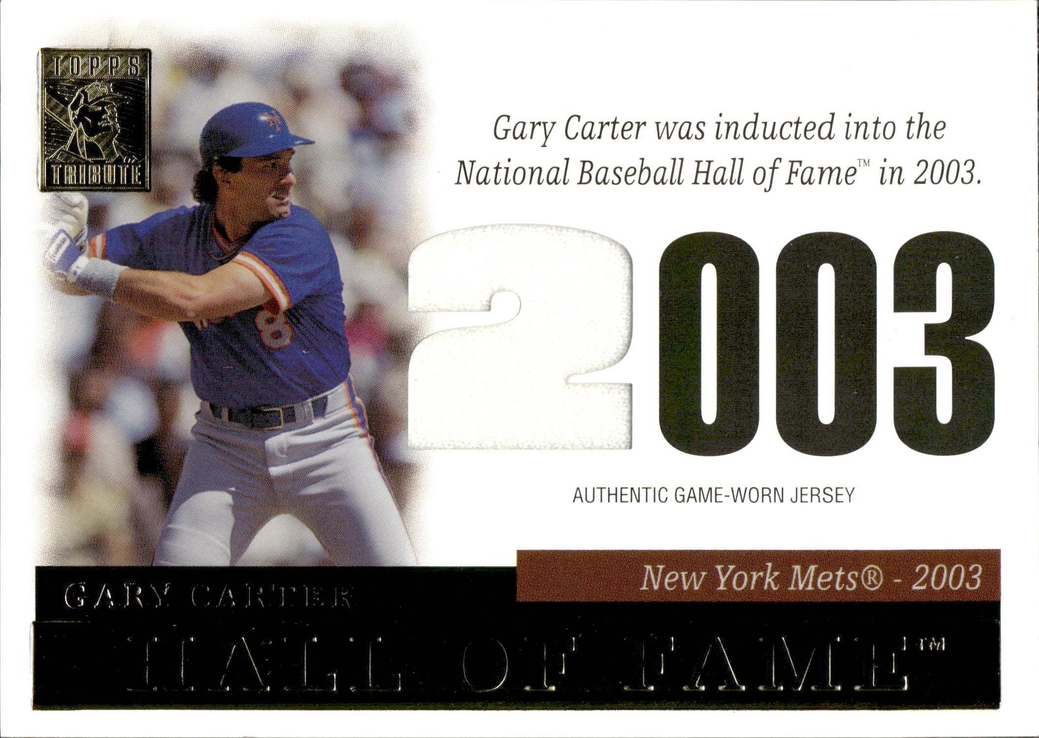 Gary Carter New York Mets Jersey