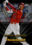 2023 Shohei Ohtani Topps Chrome TOPPS IN TECHNICOLOR #TT-2 Anaheim Angels