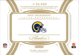 2025 Eric Dickerson Pannini Flawless HOLO GOLD PATCH AUTO 12/25 AUTOGRAPH RELIC #PA-EDN Los Angeles Rams HOF