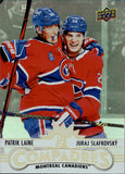 2025-26 Patrick Laine Juraj Slafkovsky Upper Deck Series 1 GOLD COMPADRES 10/25 #CM-8 Montreal Canadiens
