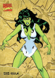 2021 She-Hulk Finding Unicorn Marvel Comics Universe #CC-129 37/100 GOLD