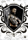 2025 Roman Reigns Topps Royalty GOLD 62/99 #012 Friday Night Smackdown