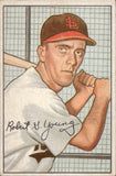 1952 Bobby Young Bowman ROOKIE RC #193 St. Louis Browns BV $15