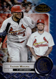 2022 Yadier Molina Topps Gold Label CLASS 1 BLUE 037/150 #45 St. Louis Cardinals
