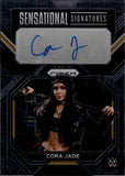 2023 Cora Jade Panini Prizm WWE SENSATIONAL SIGNATURE AUTO AUTOGRAPH #SN-CJD NXT