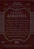 2009 Reggie Jackson Topps Sterling FRAMED BURGUNDY 06/10 #20 Oakland A's HOF