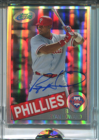 2007 Ryan Howard Topps eTopps AUTO 756/999 AUTOGRAPH #51 Philadelphia Phillies