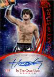2024 Tyler Senerchia Leaf In the Game Used GALAXY OF STARS RED AUTO 4/4 #GS-THS