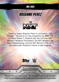 2025 Roxanne Perez Topps Chrome WOMENS DIVISION AQUA GEOMETRIC REFRACTOR 63/125 #WD-ROX