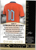 2024 Raheem Sterling Relic Leaf In The Game Used #GUSM-22 5/5 ORANGE FOIL GAME USED RELIC
