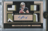 2024 Spencer Rattler Panini One SQUARE ONE QUAD ROOKIE PATCH AUTO 73/99 AUTOGRAPH RELIC #49 New Orleans Saints