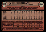 2024 Shohei Ohtani Topps Series 1 GREEN REFRACTOR 1989 DESIGN 52/99 CHROME SILVER PACK #T89C-73 Anaheim Angels