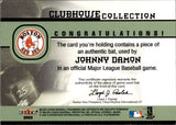 2002 Johnny Damon Fleer Platinum CLUBHOUSE COLLECTION BAT RELIC #_JODA Boston Red Sox