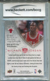2009-10 Michael Jordan Upper Deck MJ LEGACY COLLECTION GOLD BCCG 10 #14 Chicago Bulls HOF 1162