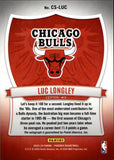 2023-24 Luc Longley Panini Phoenix CRUSADE HOLO SILVER AUTO AUTOGRAPH #CS-LUC Chicago Bulls