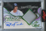 2025 Carl Yastrzemski Leaf Pearl PARAGON GREEN FOIL JERSEY AUTO 3/8 AUTOGRAPH RELIC #PS-CY1 Boston Red Sox HOF