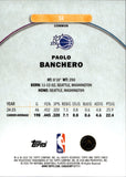 2025-26 Paolo Banchero Topps Finest BLUE XFRACTOR 87/99 #56 Orlando Magic