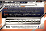 2016 Alex Bregman Bowman Chrome 1ST BOWMAN REFRACTOR 273/499 #BCP4 Houston Astros