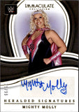 2023 Mighty Molly Panini Immaculate HERALDED SIGNATURES AUTO 75/99 AUTOGRAPH #HS-MML WWE Legend