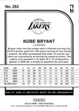 2019-20 Kobe Bryant Panini NBA Hoops TRIBUTE #282 Los Angeles Lakers HOF