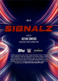 2026 Kevin Owens Topps Chrome WWE SIGNALZ #SGZ-13 Friday Night Smackdown