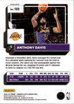 2022-23 Anthony Davis Donruss Optic PURPLE FAST BRK 75/99 #122 Los Angeles Lakers