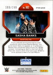 2022 Sasha Banks Panini Prizm WWE RED 103/299 #102 Friday Night Smackdown