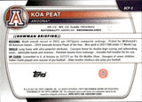 2025-26 Koa Peat Bowman Chrome PROSPECTS MEGA BOX BURGANDY MOJO REFRACTOR 196/275 #BCP-3 Phoenix Suns