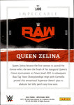 2022 Queen Zelina Panini Impeccable WWE 60/99 #100 Monday Night Raw
