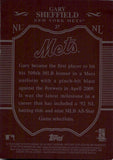 2009 Gary Sheffield Topps Sterling FRAMED BURGUNDY 08/10 #37 New York Mets HOF