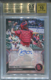 2022 Yadier Molina Topps Now ROAD TO OPENING DAY AUTO 35/99 AUTOGRAPH BGS 9.5/10 St. Louis Cardinals 9730