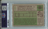 1984 Lawrence Taylor Topps PRO BOWL PSA 8 #321 New York Giants HOF 4145