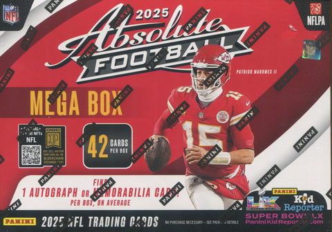 2025 Panini Absolute Football Hobby Mega, Box