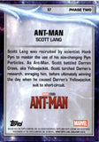 2025 Scott Lang Topps Chrome Marvel Studios GOLD REFRACTOR 04/50 #57 Ant-Man