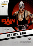2023 Rey Mysterio Panini Revolution WWE CUBIC AUTO 22/49 AUTOGRAPH #AG-RMY Monday Night Raw