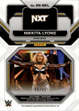 2023 Nikkita Lyons Panini Prizm WWE RED SENSATIONAL SIGNATURES AUTO 99/99 AUTOGRAPH #SN-NKL NXT