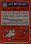 1973 Jack Youngblood Topps Los Angeles Rams #343 BV$15