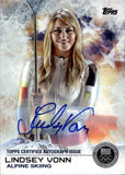 2014 Lindsey Vonn TOpps U.S. Olympic & Paralympic Team and Hopefuls SILVER AUTO 02/30 AUTOGRAPH #88 Alpine Skiing
