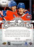 2025-26 Patrick Laine Juraj Slafkovsky Upper Deck Series 1 GOLD COMPADRES 10/25 #CM-8 Montreal Canadiens