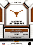 2023-24 Mo Bamba Panini Prizm Draft Picks Choice RED ROOKIE AUTO 09/40 AUTOGRAPH RC #DPA-MOB Utah Jazz