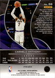 2021-22 Carmelo Anthony Panini Spectra META PRIZM 17/25 #68 Los Angeles Lakers HOF