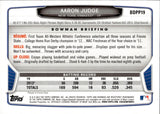2013 Aaron Judge Bowman ROOKIE RC #BDPP19 New York Yankees 2