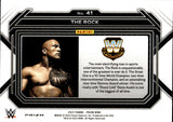 2023 The Rock Panini Prizm WWE HYPER PRIZM #41 WWE Legend 2