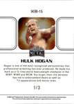 2024 Hulk Hogan Leaf Metal Legends '90 WHITE LAVA #1/3 90B-15 WWE Legend