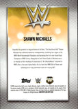 2026 Shawn Michaels Topps Chrome WWE Logofractor Edition ORANGE REFRACTOR 25/25 #59 WWE HOF