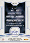 2023 Kayla Braxton Panini Chronicles WWE ROOKIE VOICES OF THE RING SIGNATURES AUTO AUTOGRAPH RC #VR-KBX Friday Night Smackdown 1