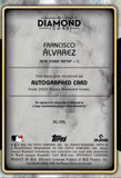 2023 Francisco Alvarez Topps Diamond Icons ROOKIE AUTO 03/10 AUTOGRAPH RC #AC-FAL New York Mets